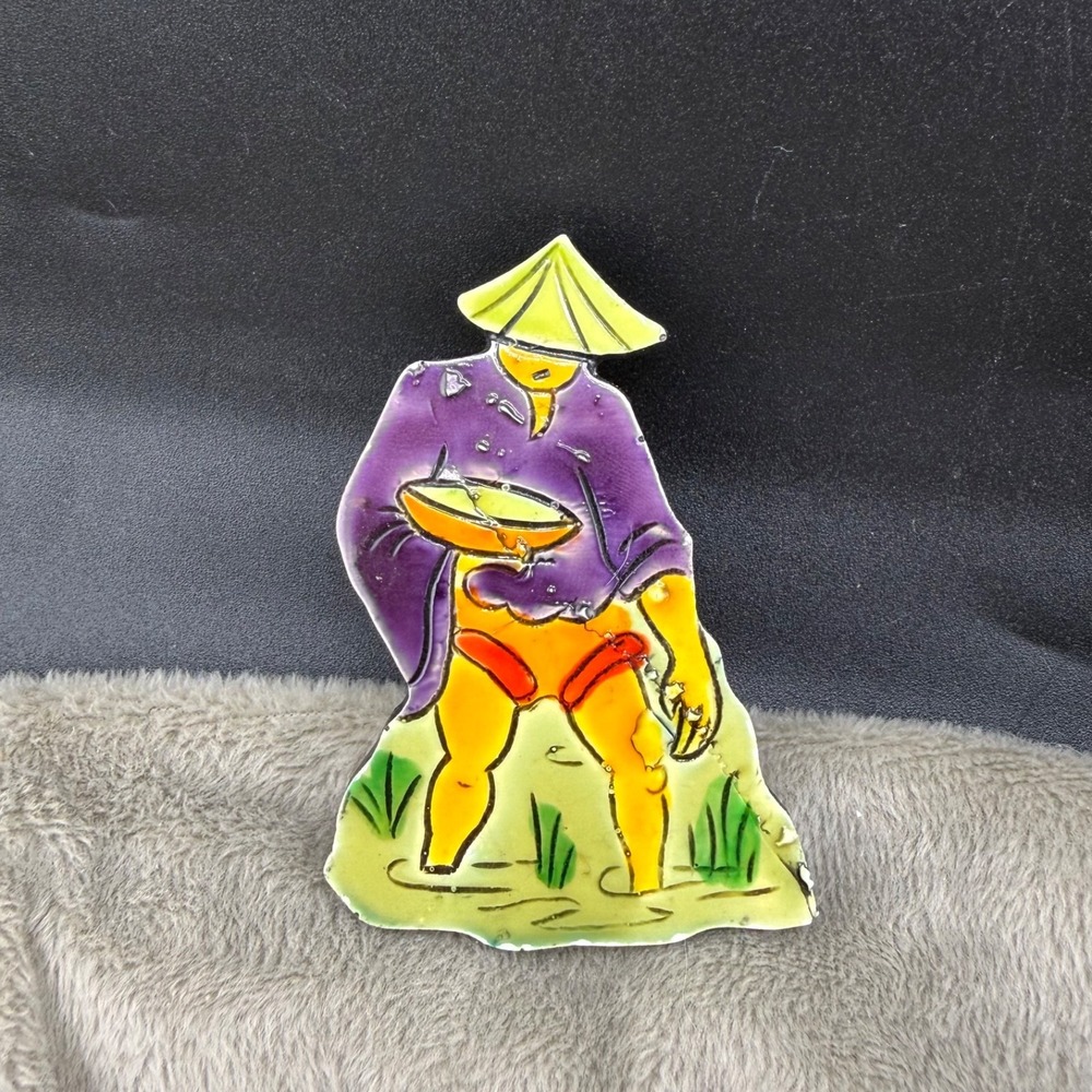Vintage Western Germany Brooch Asian Adult‎